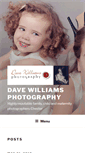 Mobile Screenshot of davewilliamsphotography.co.uk